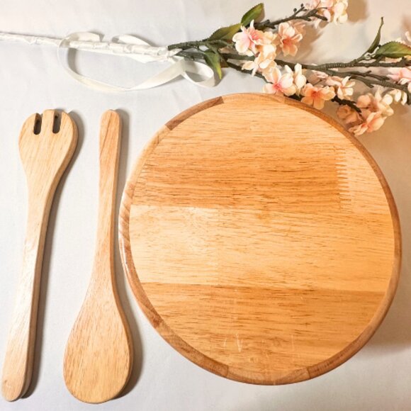 Beechwood 7 Piece Salad Serving Set - Picture 4 of 6